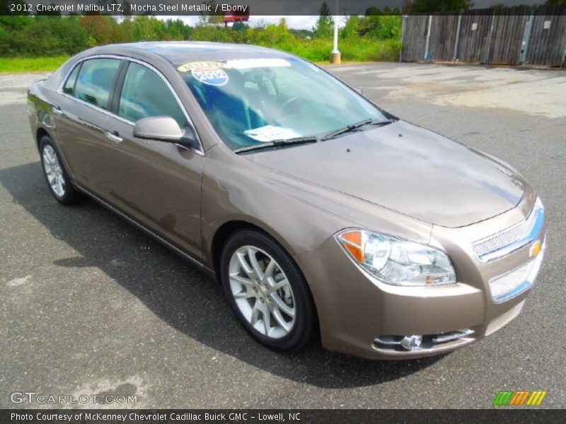 Mocha Steel Metallic / Ebony 2012 Chevrolet Malibu LTZ