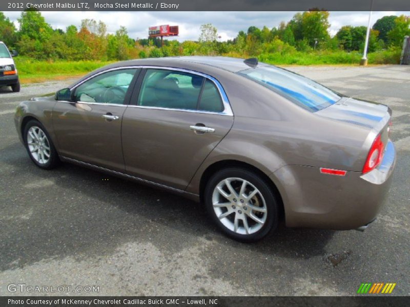 Mocha Steel Metallic / Ebony 2012 Chevrolet Malibu LTZ