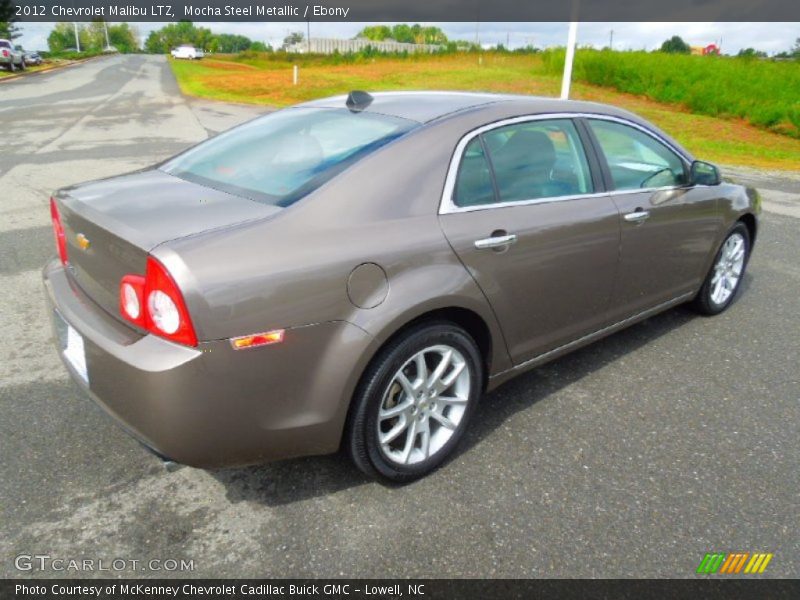 Mocha Steel Metallic / Ebony 2012 Chevrolet Malibu LTZ