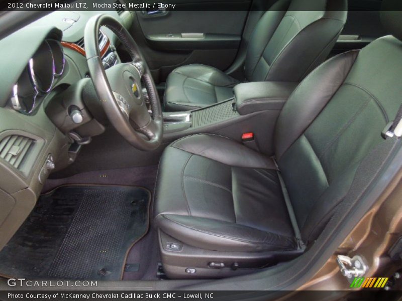 Mocha Steel Metallic / Ebony 2012 Chevrolet Malibu LTZ