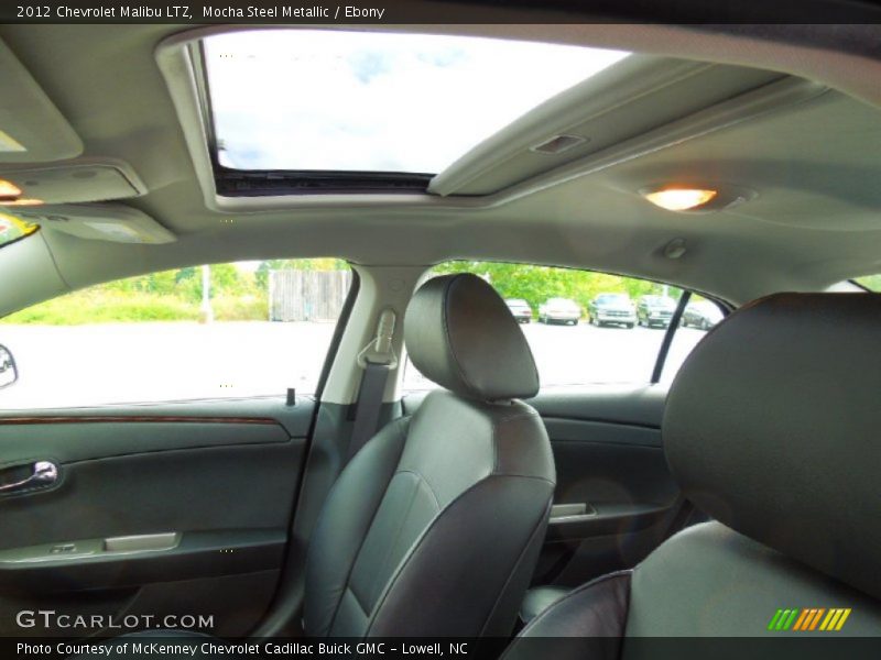 Mocha Steel Metallic / Ebony 2012 Chevrolet Malibu LTZ