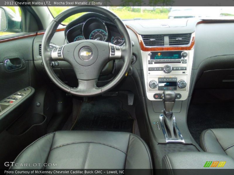 Mocha Steel Metallic / Ebony 2012 Chevrolet Malibu LTZ