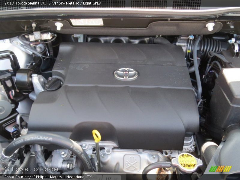  2013 Sienna V6 Engine - 3.5 Liter DOHC 24-Valve Dual VVT-i V6