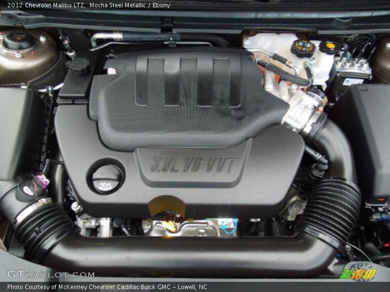 Mocha Steel Metallic / Ebony 2012 Chevrolet Malibu LTZ