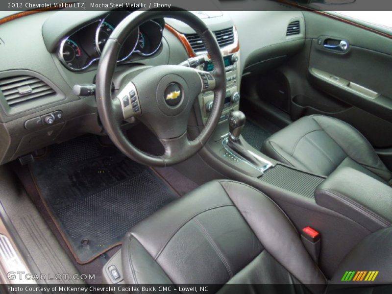 Mocha Steel Metallic / Ebony 2012 Chevrolet Malibu LTZ