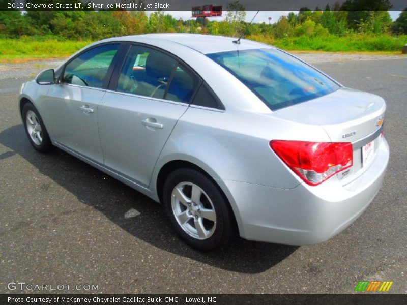 Silver Ice Metallic / Jet Black 2012 Chevrolet Cruze LT