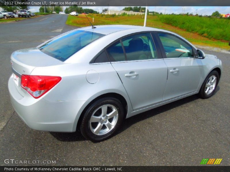 Silver Ice Metallic / Jet Black 2012 Chevrolet Cruze LT