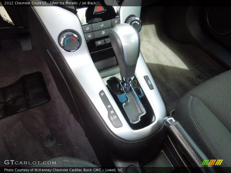 Silver Ice Metallic / Jet Black 2012 Chevrolet Cruze LT