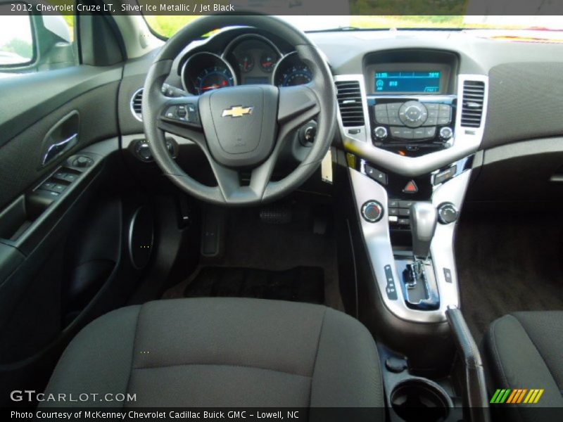 Silver Ice Metallic / Jet Black 2012 Chevrolet Cruze LT