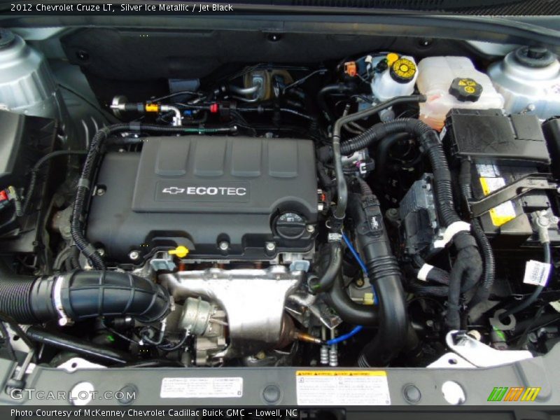 Silver Ice Metallic / Jet Black 2012 Chevrolet Cruze LT