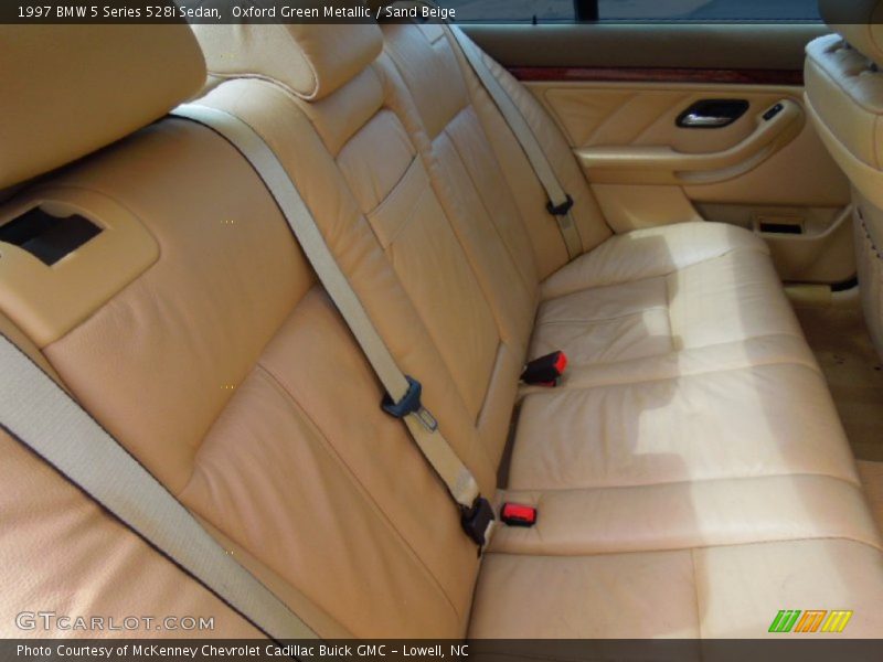 Oxford Green Metallic / Sand Beige 1997 BMW 5 Series 528i Sedan