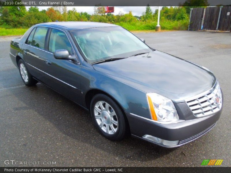 Grey Flannel / Ebony 2010 Cadillac DTS