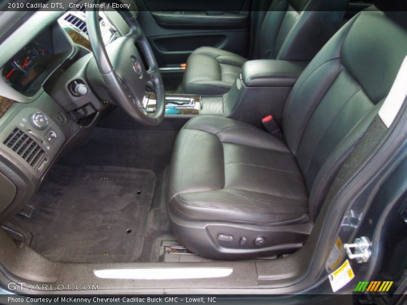 Grey Flannel / Ebony 2010 Cadillac DTS