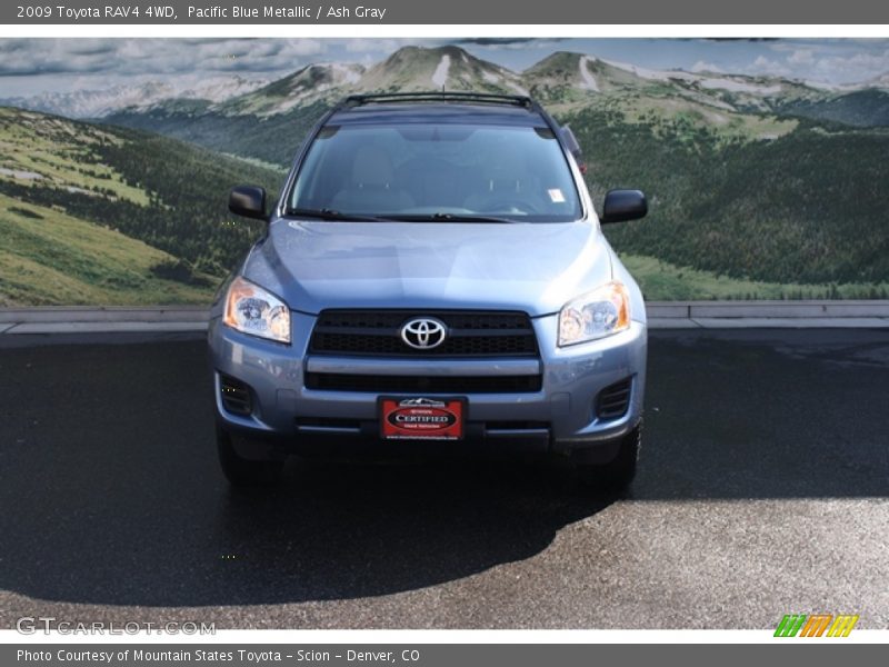 Pacific Blue Metallic / Ash Gray 2009 Toyota RAV4 4WD