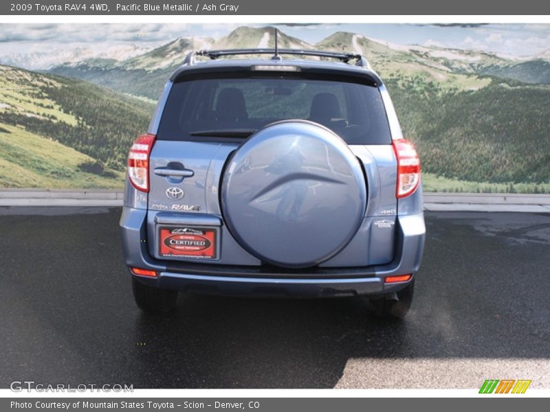 Pacific Blue Metallic / Ash Gray 2009 Toyota RAV4 4WD
