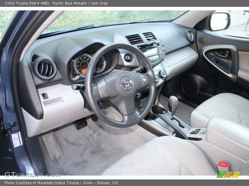 Pacific Blue Metallic / Ash Gray 2009 Toyota RAV4 4WD