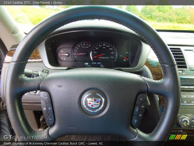 Grey Flannel / Ebony 2010 Cadillac DTS