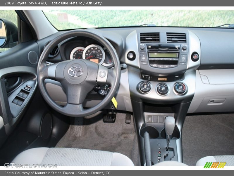 Pacific Blue Metallic / Ash Gray 2009 Toyota RAV4 4WD