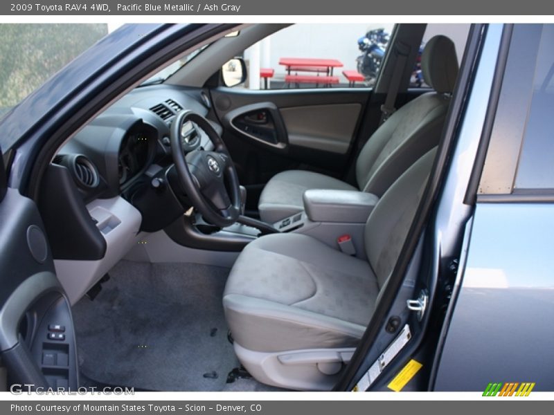 Pacific Blue Metallic / Ash Gray 2009 Toyota RAV4 4WD