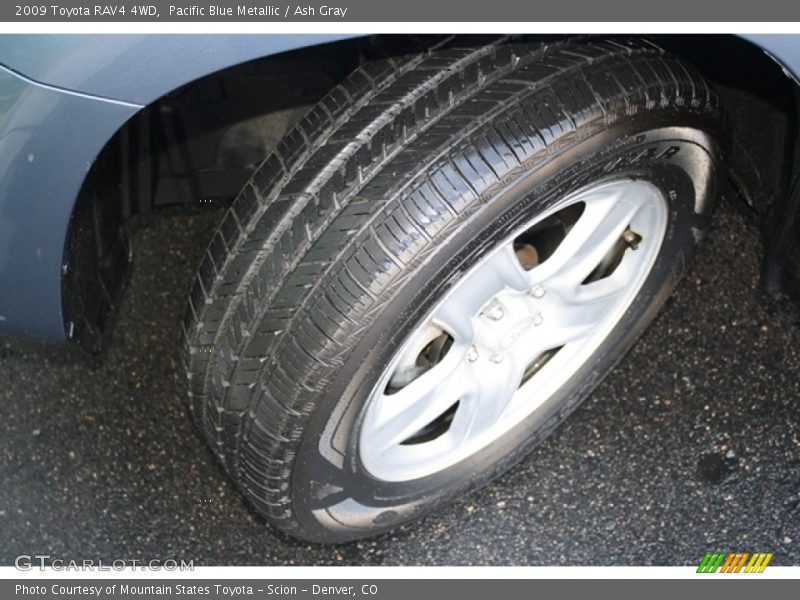 Pacific Blue Metallic / Ash Gray 2009 Toyota RAV4 4WD