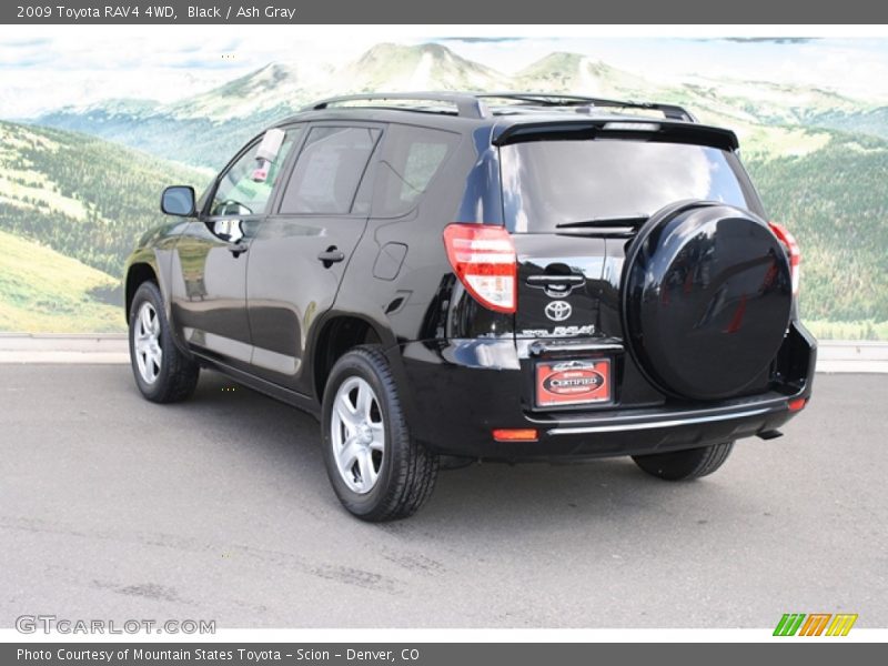 Black / Ash Gray 2009 Toyota RAV4 4WD