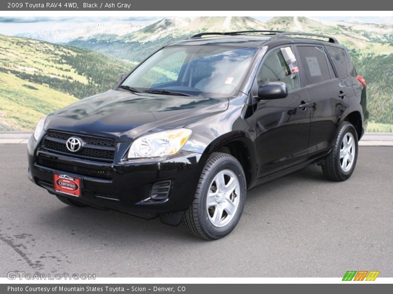 Black / Ash Gray 2009 Toyota RAV4 4WD