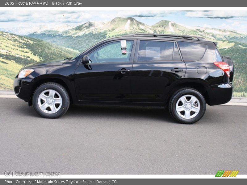 Black / Ash Gray 2009 Toyota RAV4 4WD