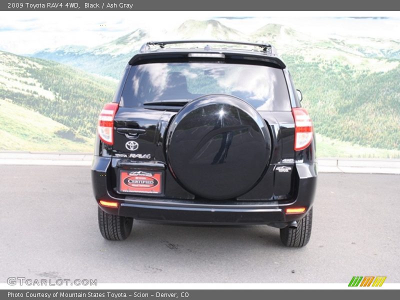Black / Ash Gray 2009 Toyota RAV4 4WD