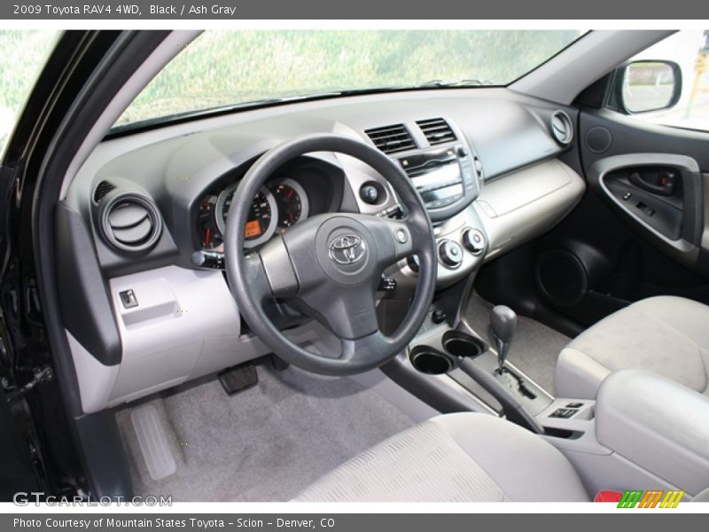 Black / Ash Gray 2009 Toyota RAV4 4WD