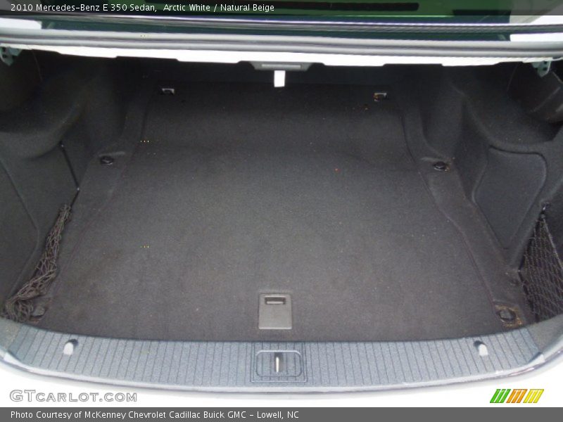 Arctic White / Natural Beige 2010 Mercedes-Benz E 350 Sedan