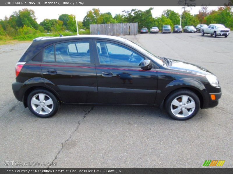  2008 Rio Rio5 LX Hatchback Black