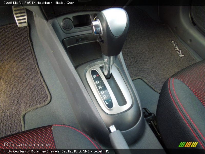  2008 Rio Rio5 LX Hatchback 4 Speed Automatic Shifter