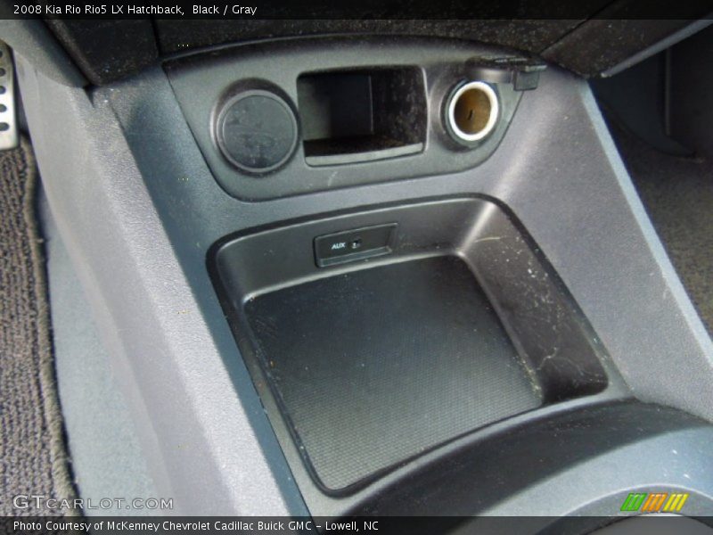Black / Gray 2008 Kia Rio Rio5 LX Hatchback