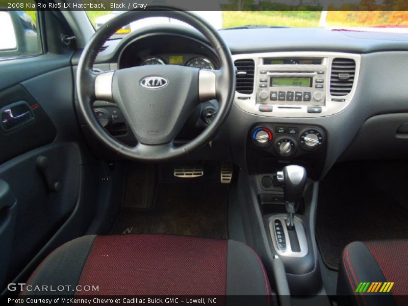 Black / Gray 2008 Kia Rio Rio5 LX Hatchback