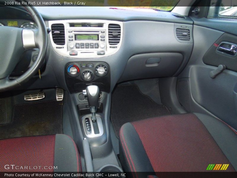 Black / Gray 2008 Kia Rio Rio5 LX Hatchback
