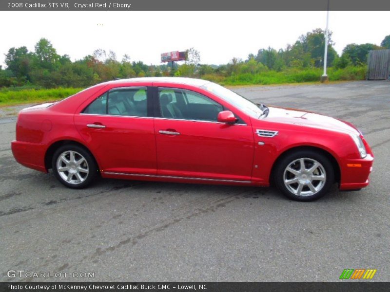 Crystal Red / Ebony 2008 Cadillac STS V8