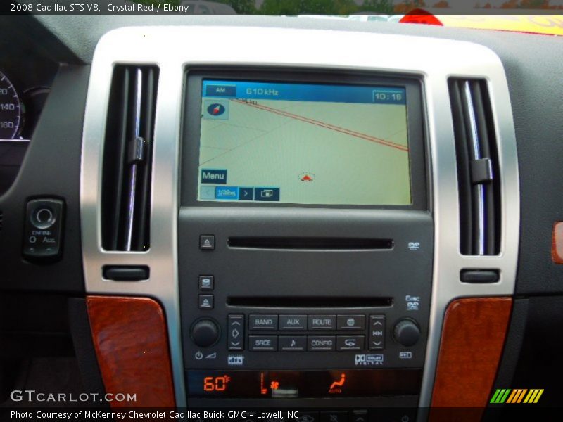 Navigation of 2008 STS V8