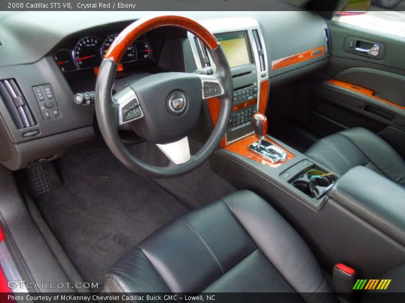 Ebony Interior - 2008 STS V8 