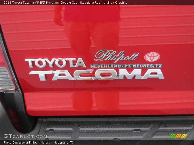 Barcelona Red Metallic / Graphite 2013 Toyota Tacoma V6 SR5 Prerunner Double Cab