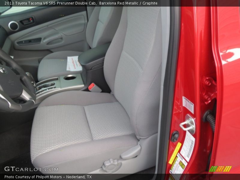 Barcelona Red Metallic / Graphite 2013 Toyota Tacoma V6 SR5 Prerunner Double Cab