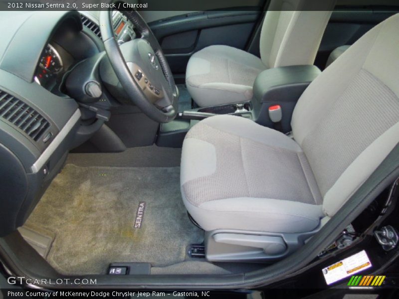 Super Black / Charcoal 2012 Nissan Sentra 2.0