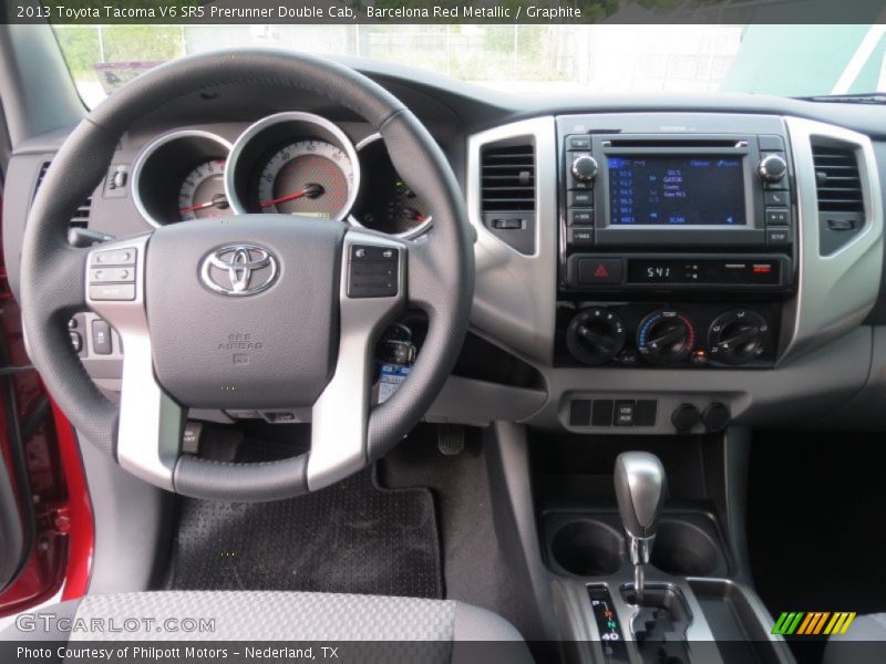 Dashboard of 2013 Tacoma V6 SR5 Prerunner Double Cab