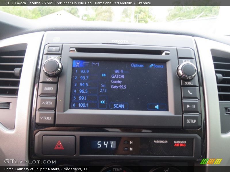 Audio System of 2013 Tacoma V6 SR5 Prerunner Double Cab