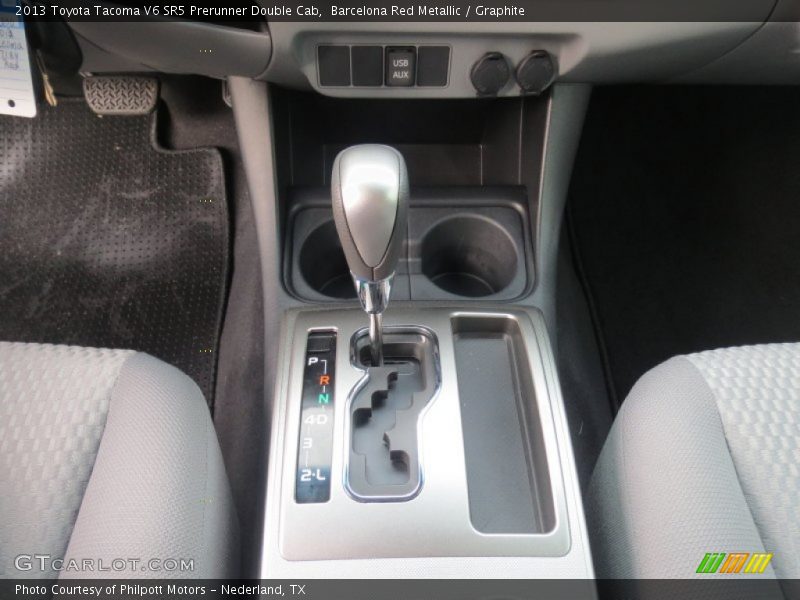  2013 Tacoma V6 SR5 Prerunner Double Cab 5 Speed ECT-i Automatic Shifter