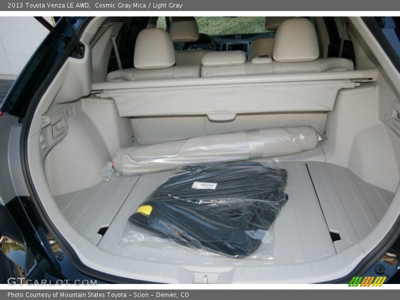 Cosmic Gray Mica / Light Gray 2013 Toyota Venza LE AWD