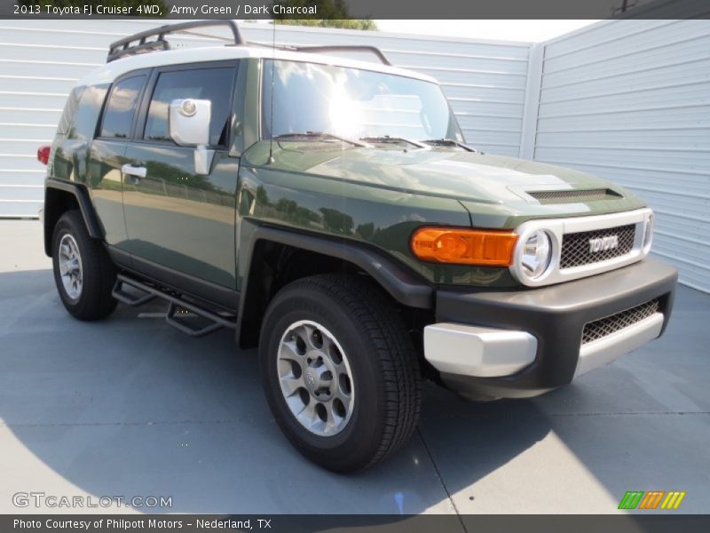 Army Green / Dark Charcoal 2013 Toyota FJ Cruiser 4WD