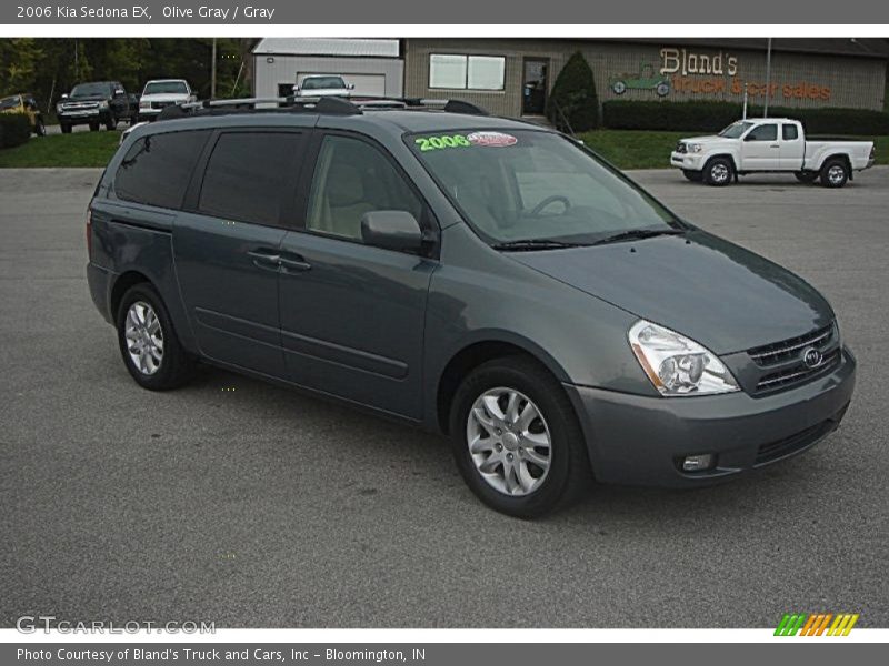 Olive Gray / Gray 2006 Kia Sedona EX