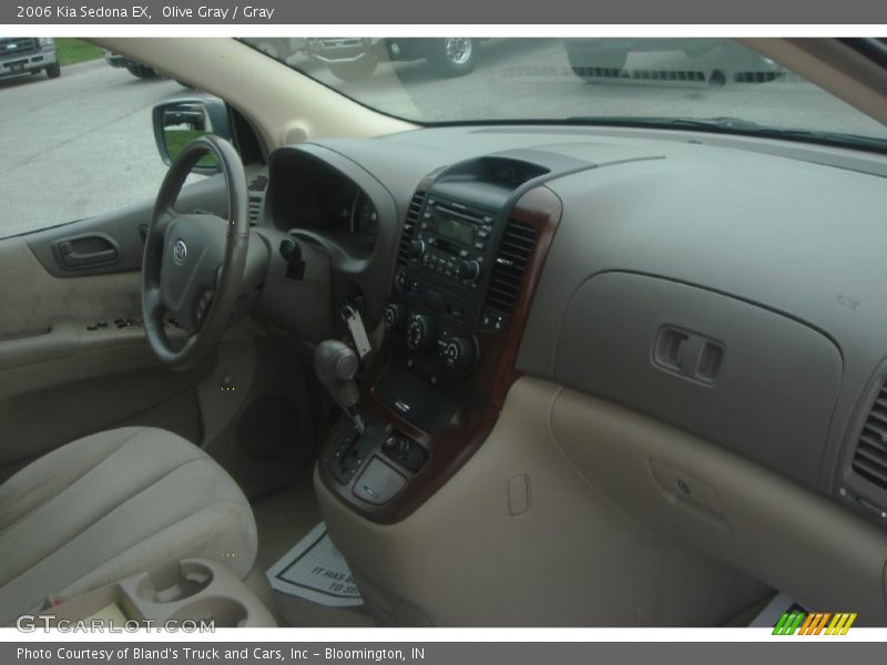 Olive Gray / Gray 2006 Kia Sedona EX