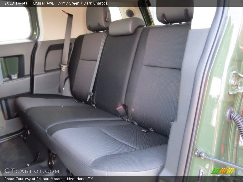 Rear Seat of 2013 FJ Cruiser 4WD