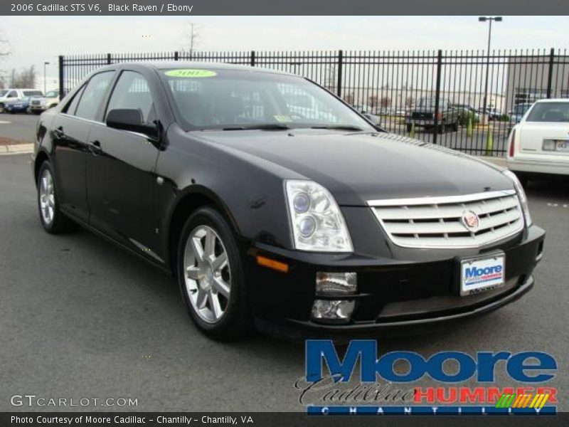 Black Raven / Ebony 2006 Cadillac STS V6